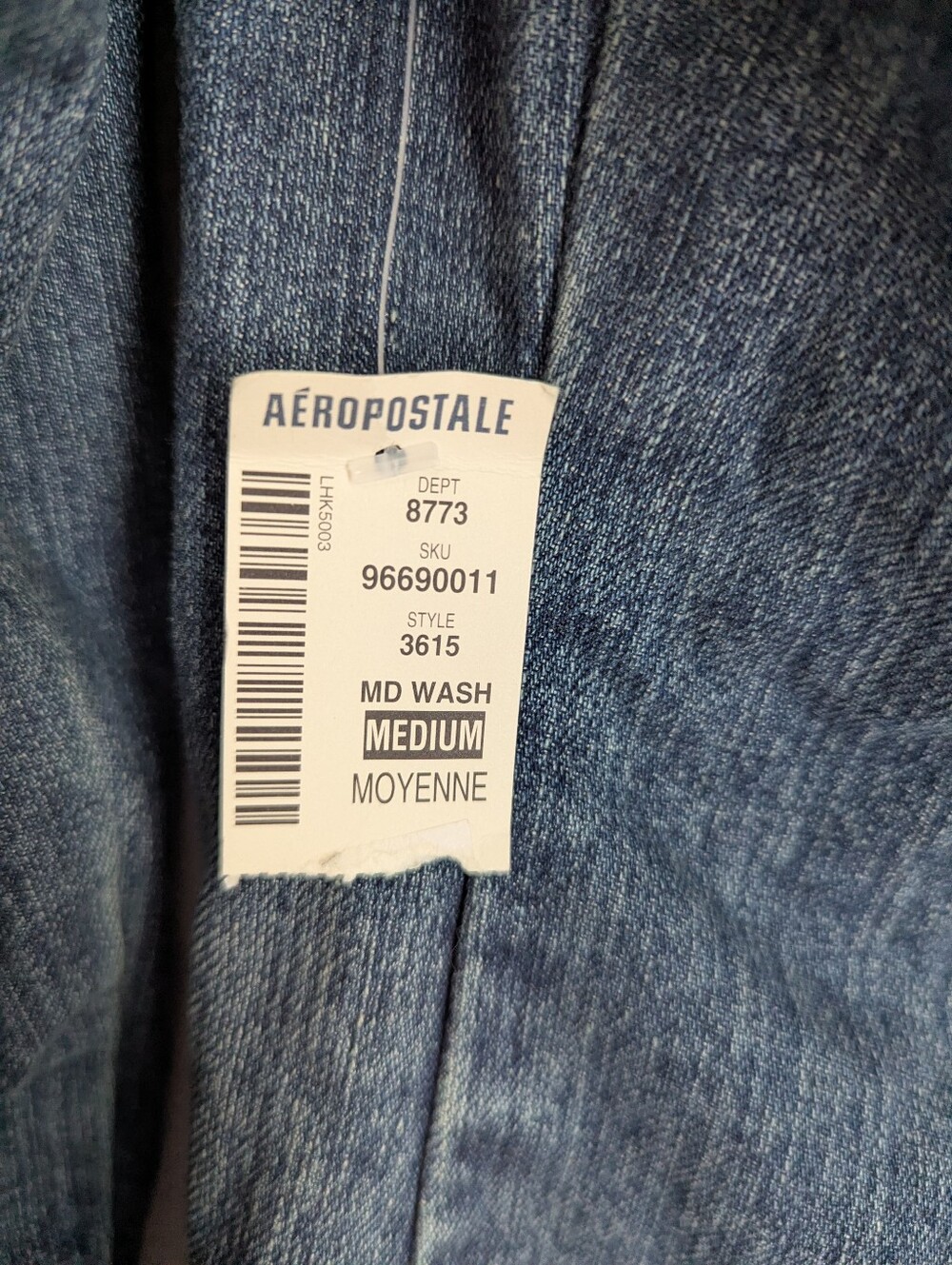 Aeropostale Y2K Women's M Denim Jacket NWT - Picture 3 of 6